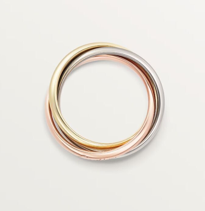 Cartie Trinity ring large model 3D print model_6