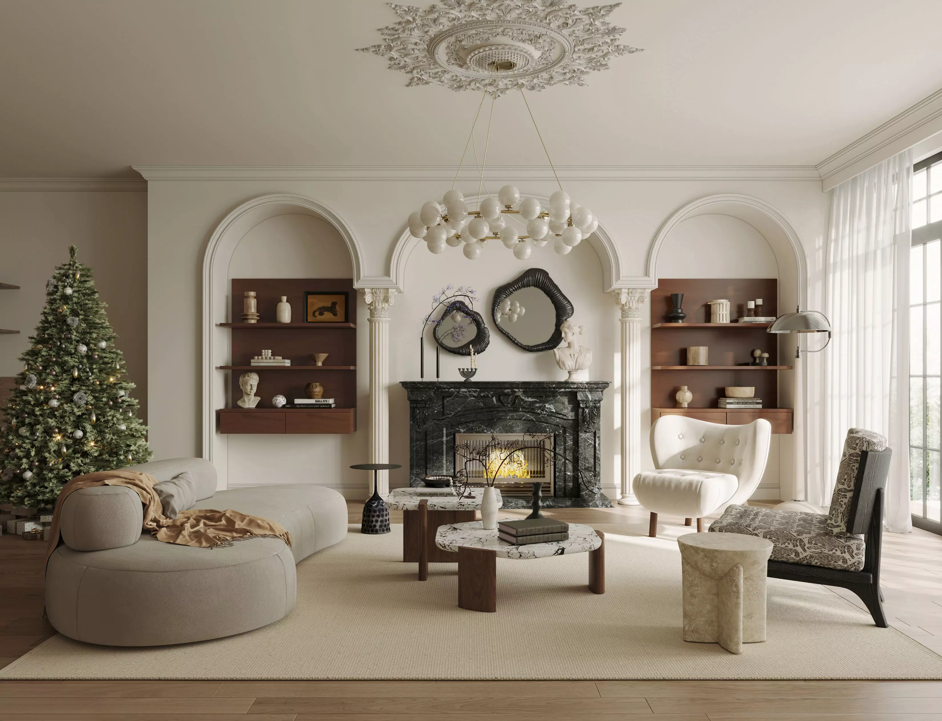 Apartment interior scenes   3D model_0