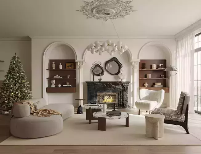 Apartment interior scenes  