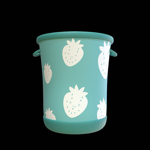 Basket  Low Poly 3D Model 3D model