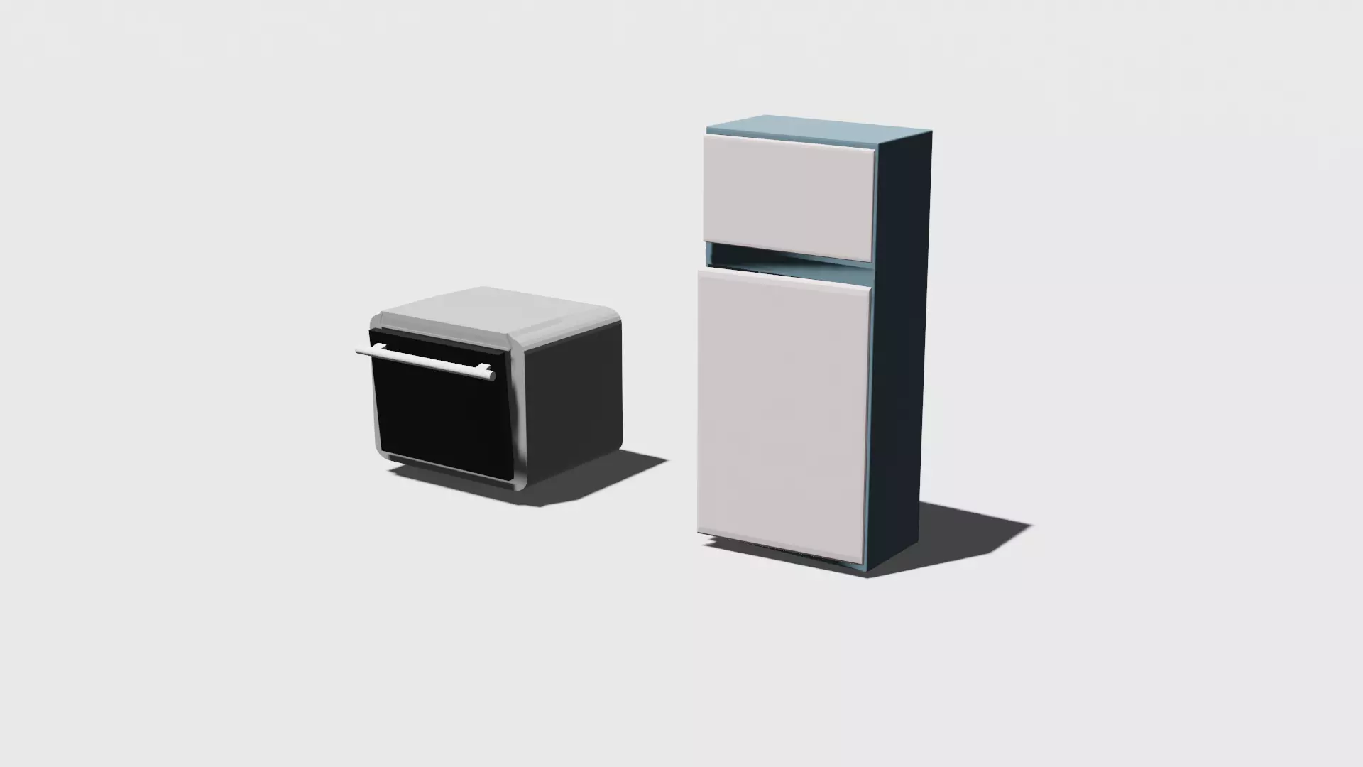 Freezer and Oven Free 3D model