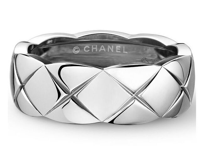 Chane Coco Crush Ring 8mm sz 7 and sz 11 3D print model_9