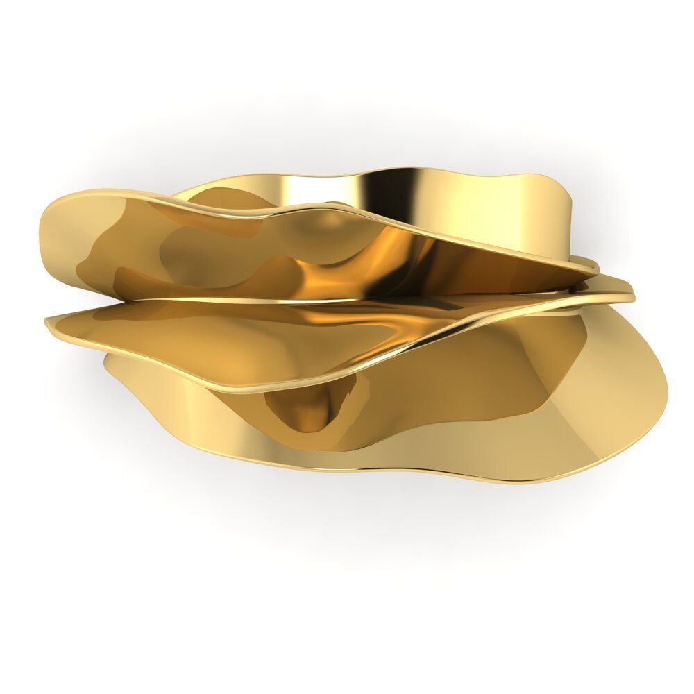 Celin swirl bracelet 3D print model_8