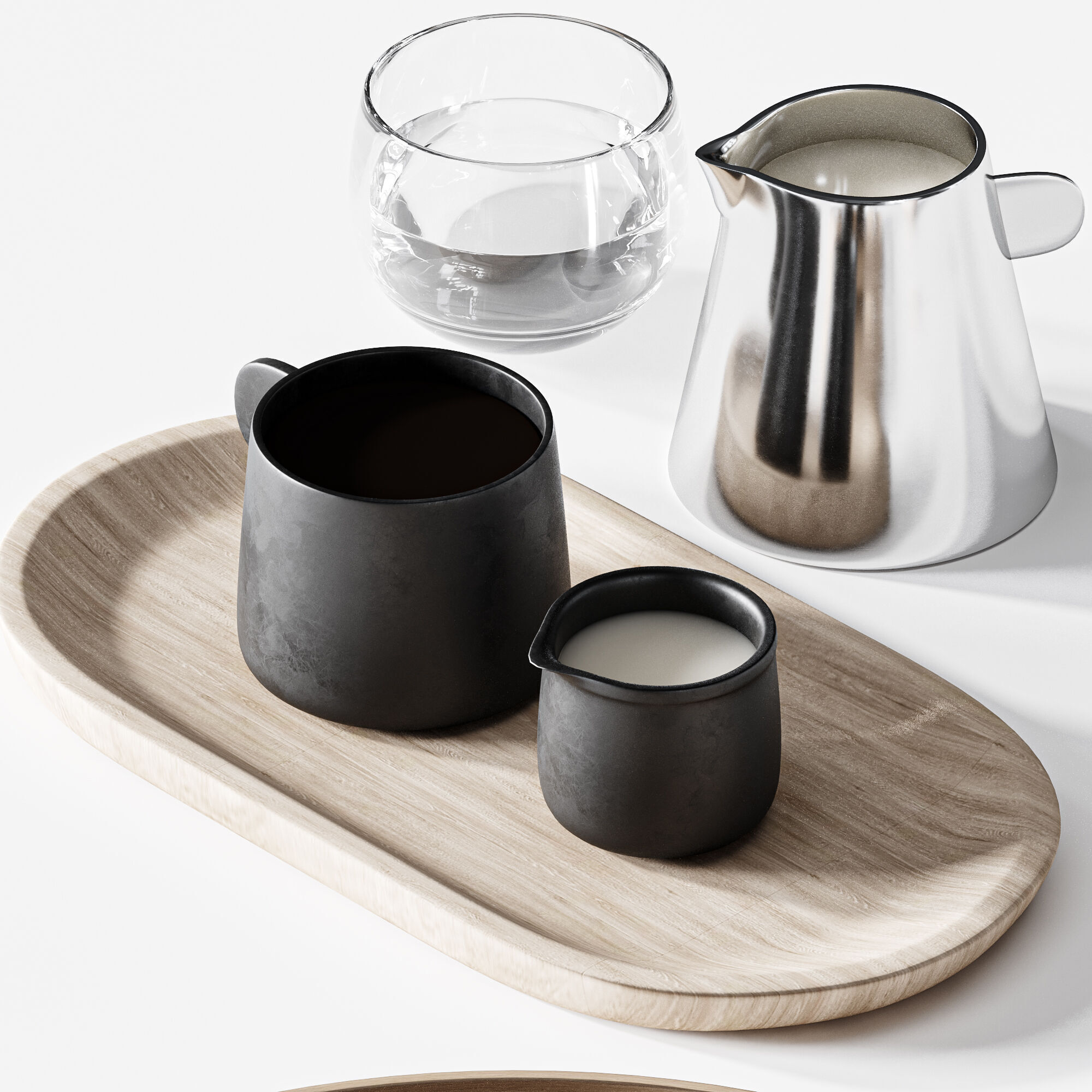 Tableware set17 3D model_2