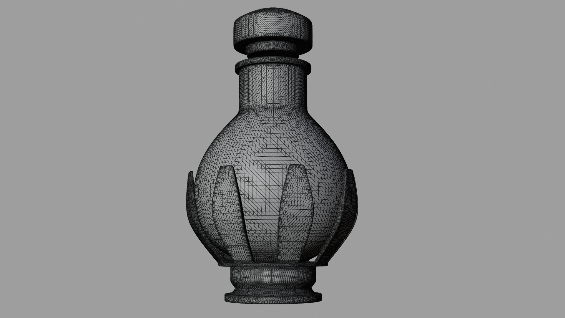 Mystic Potion Bottle Vase 3D print model_3
