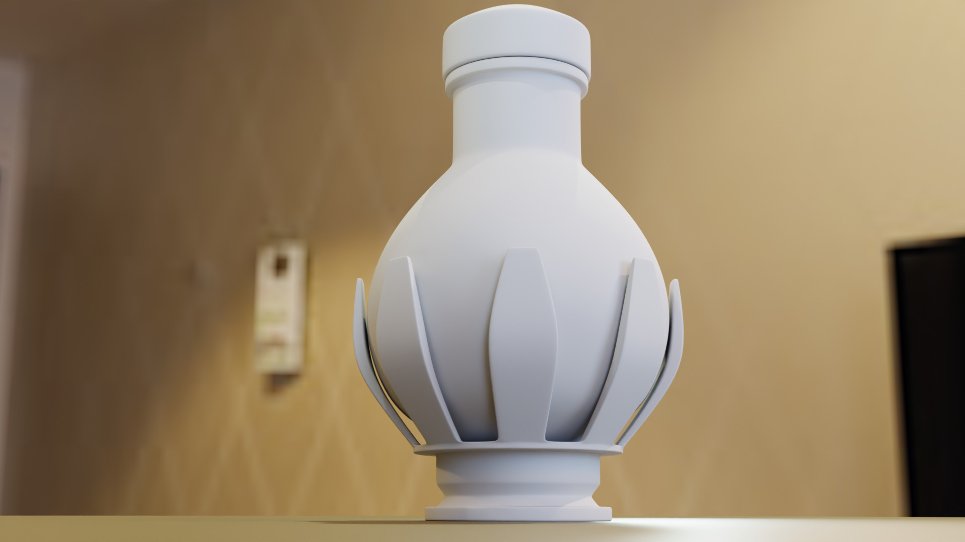 Mystic Potion Bottle Vase 3D print model_8