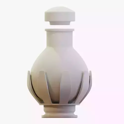 Mystic Potion Bottle Vase 3D print model