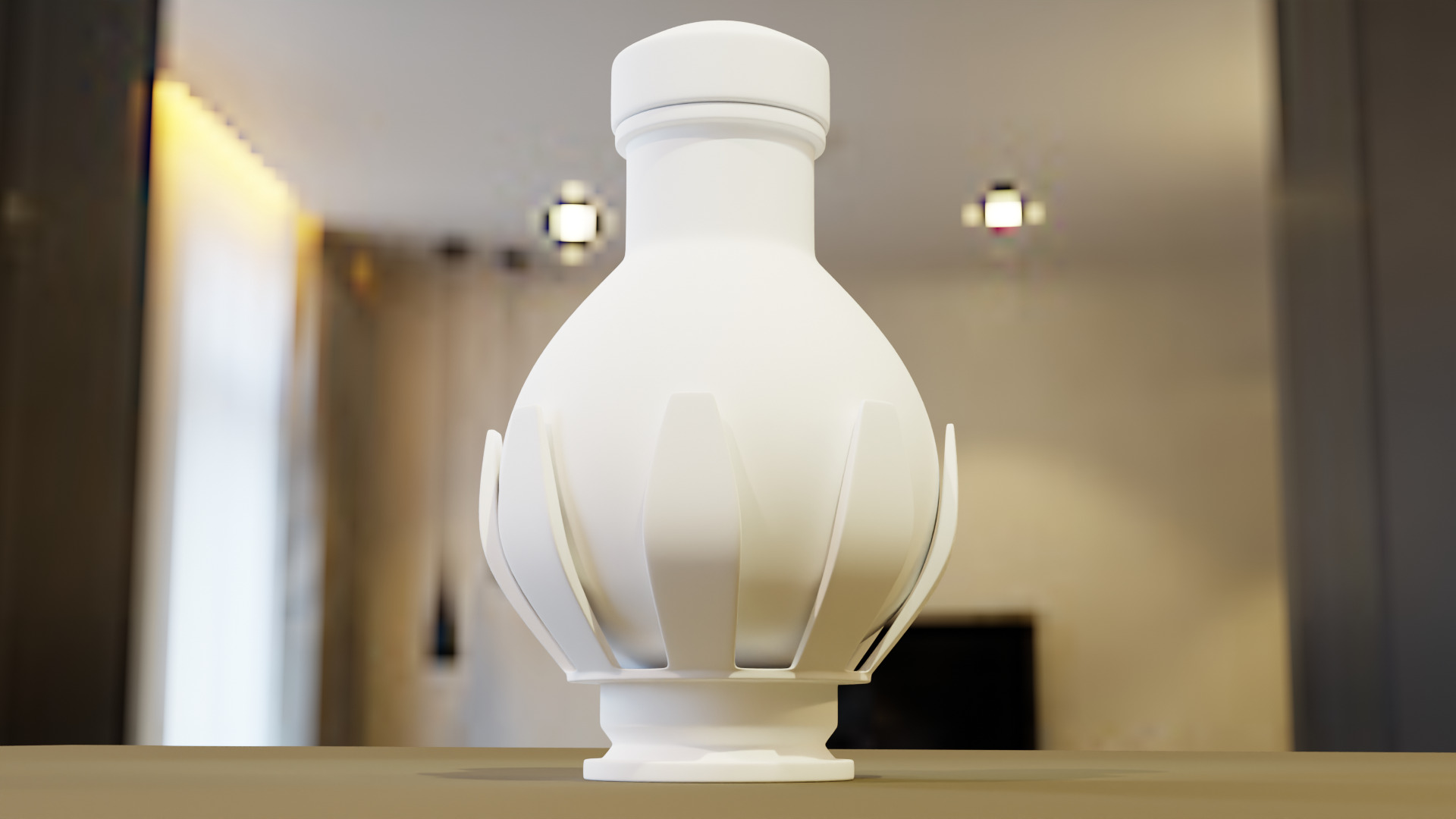 Mystic Potion Bottle Vase 3D print model_6