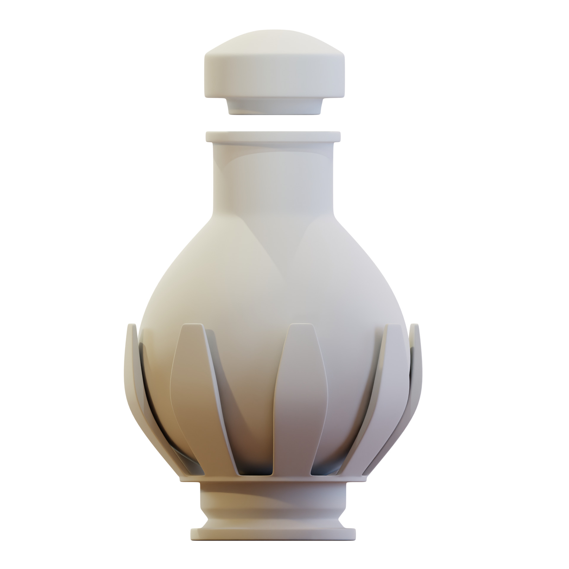 Mystic Potion Bottle Vase 3D print model_2
