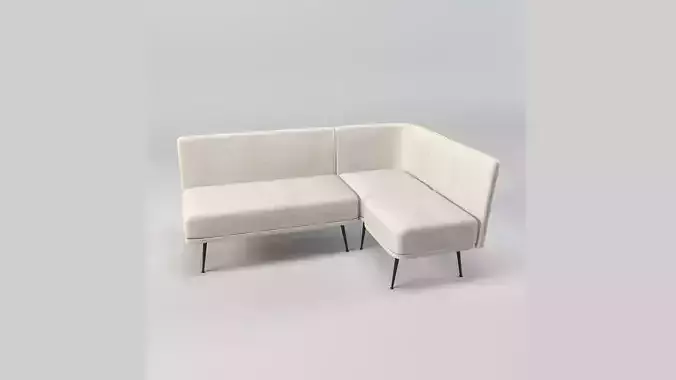 Modern Modular Sofa 3D Model