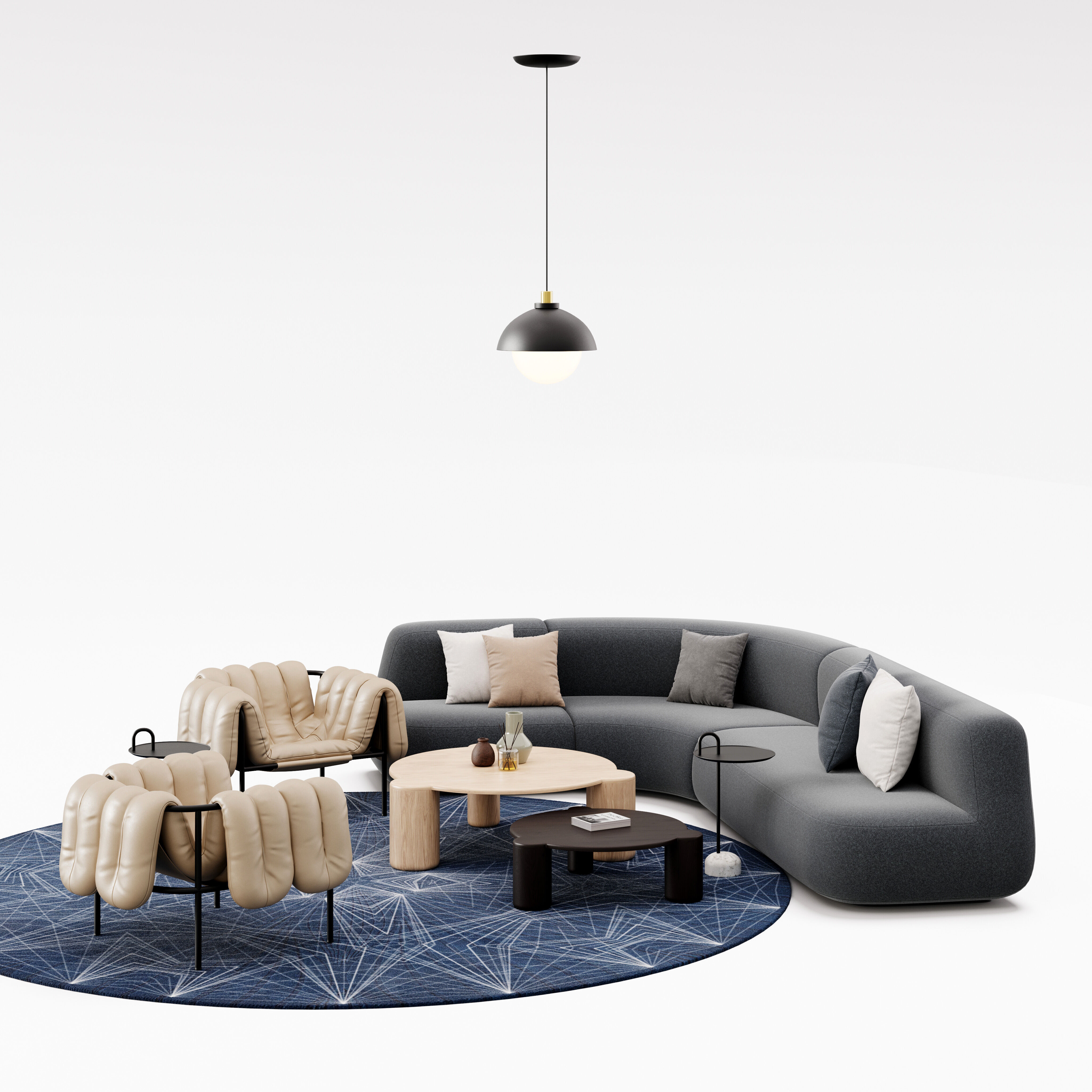 Archmodels vol 297 - office lounge furniture 3D model_19