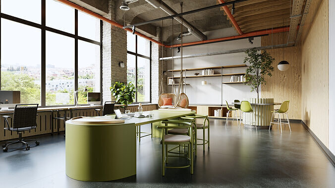 Archmodels vol 297 - office lounge furniture 3D model 2