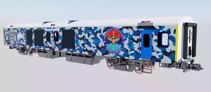 New LHB Generator Car Military Version