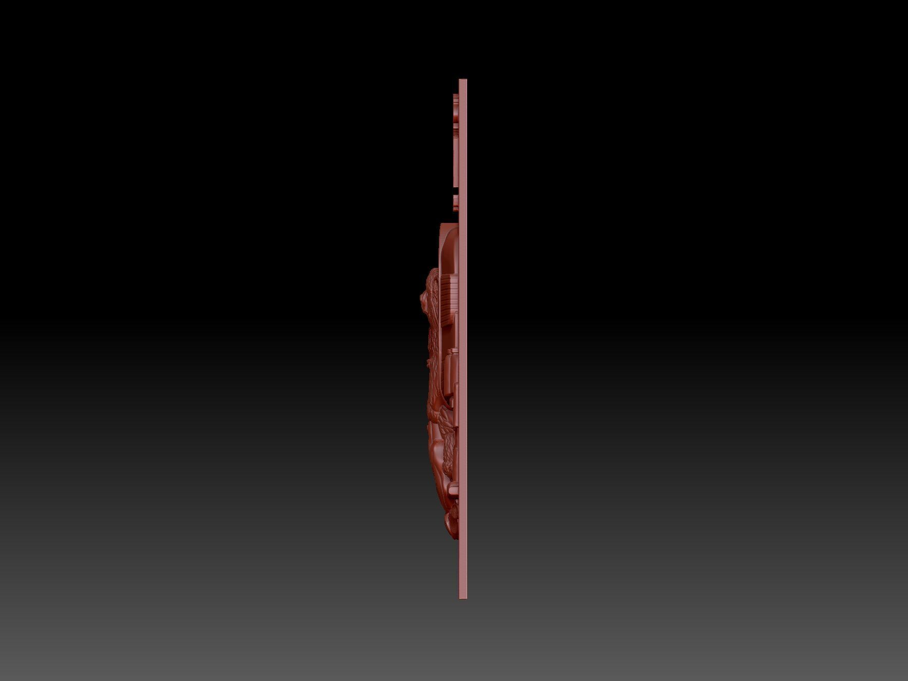 Camp welcome  3D print model_1