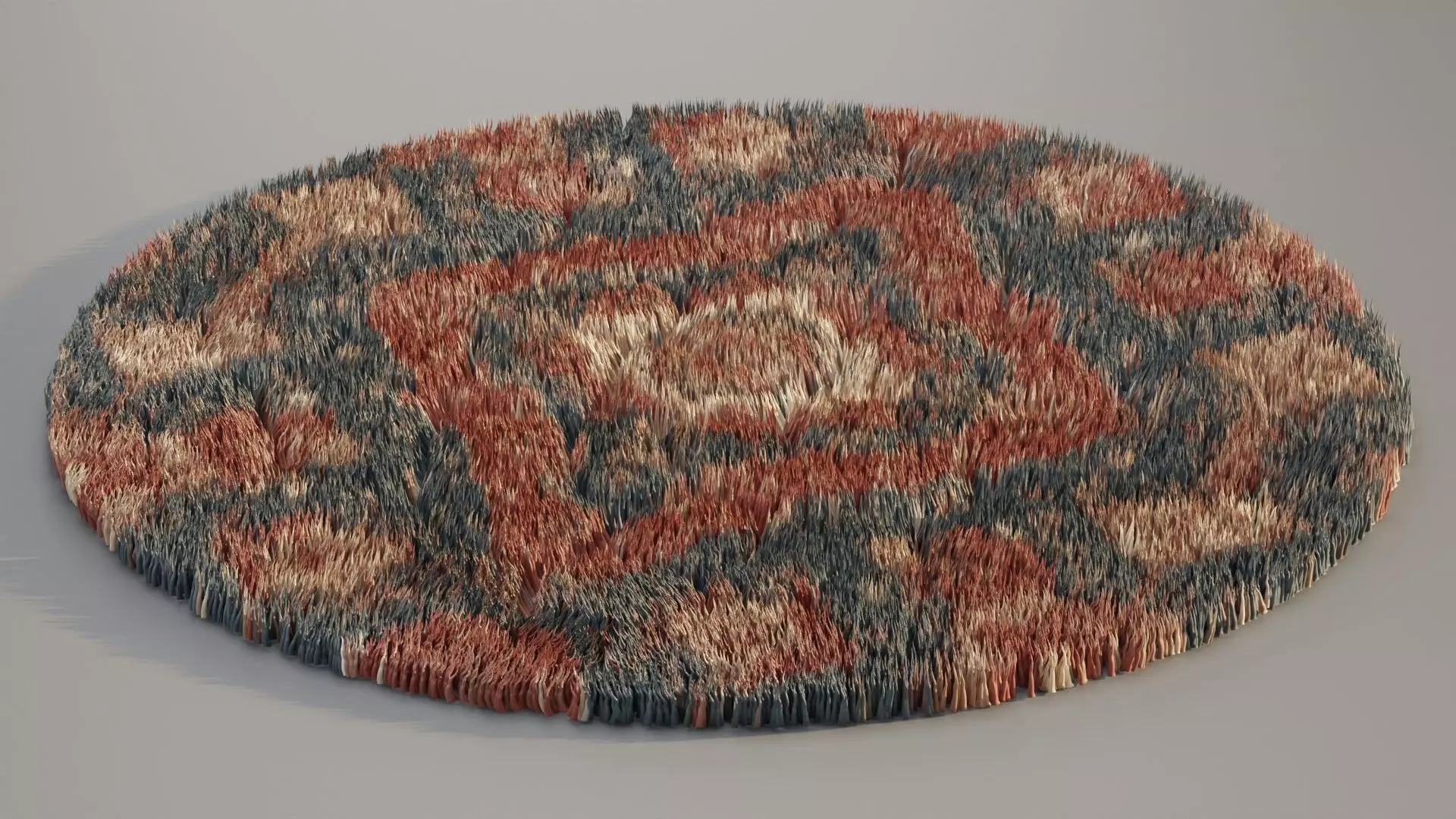 Persian Carpet Free low-poly 3D model