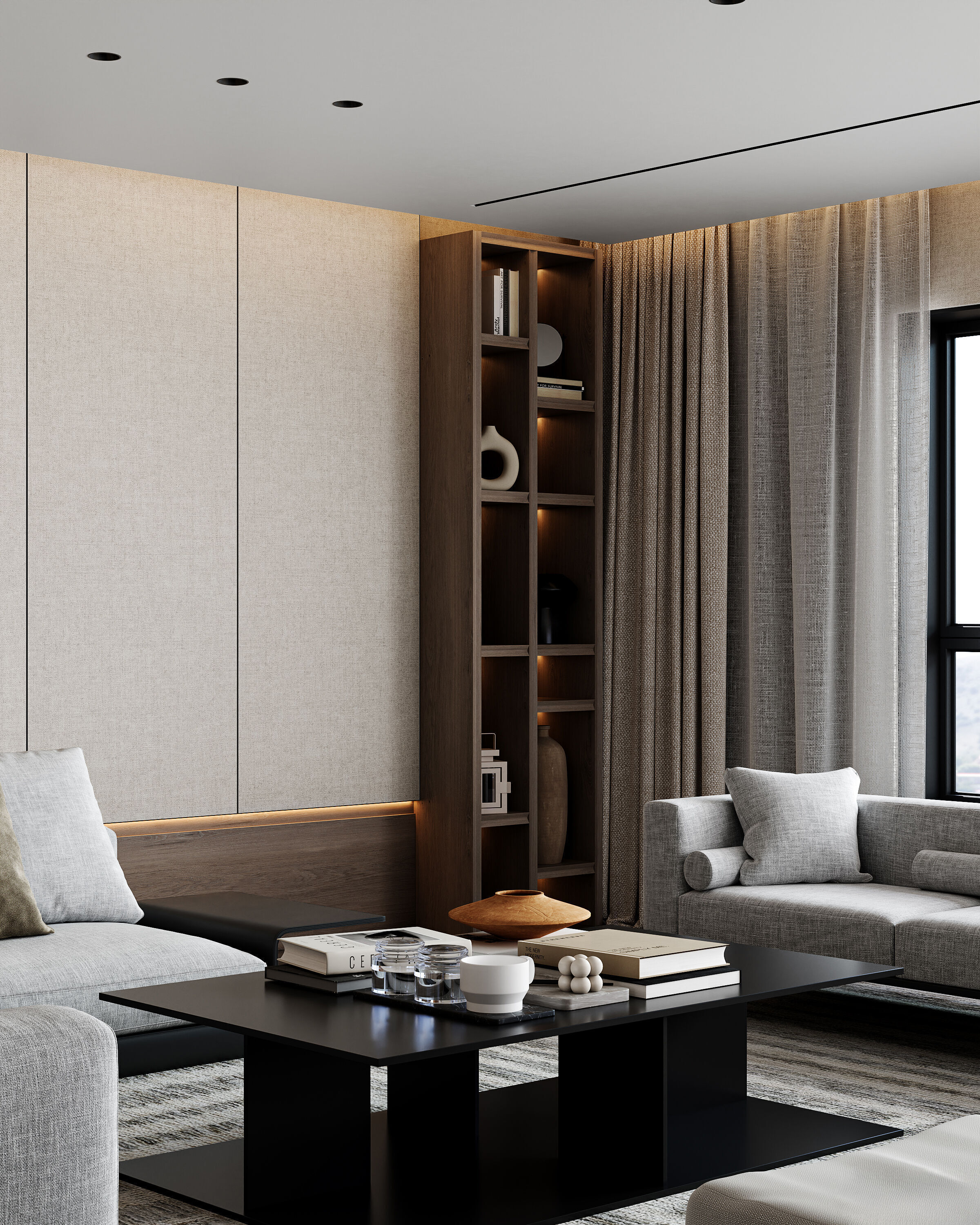 Apartment interior scenes      3D model_2