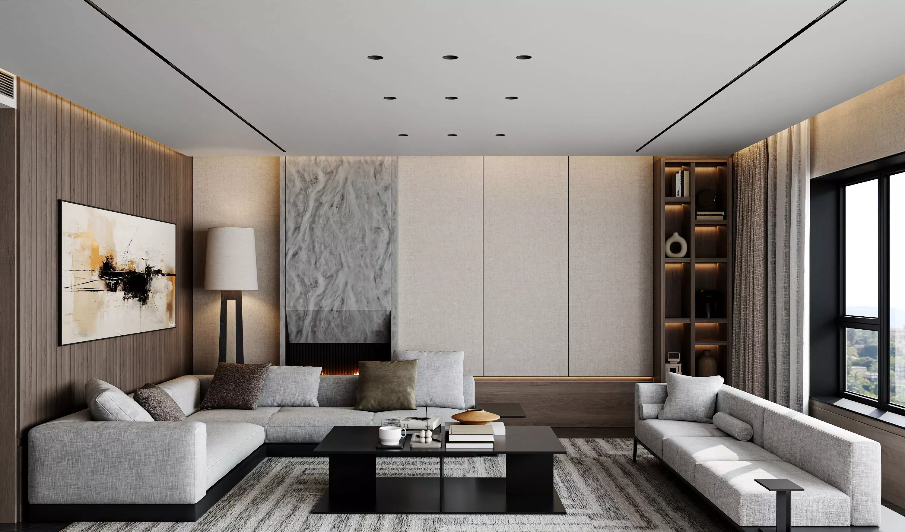 Apartment interior scenes      3D model_0