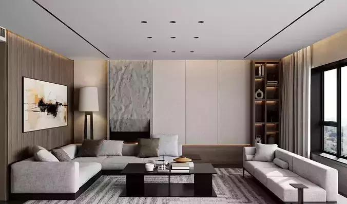 Apartment interior scenes     