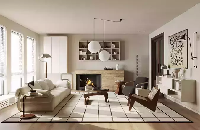 Apartment interior scenes   