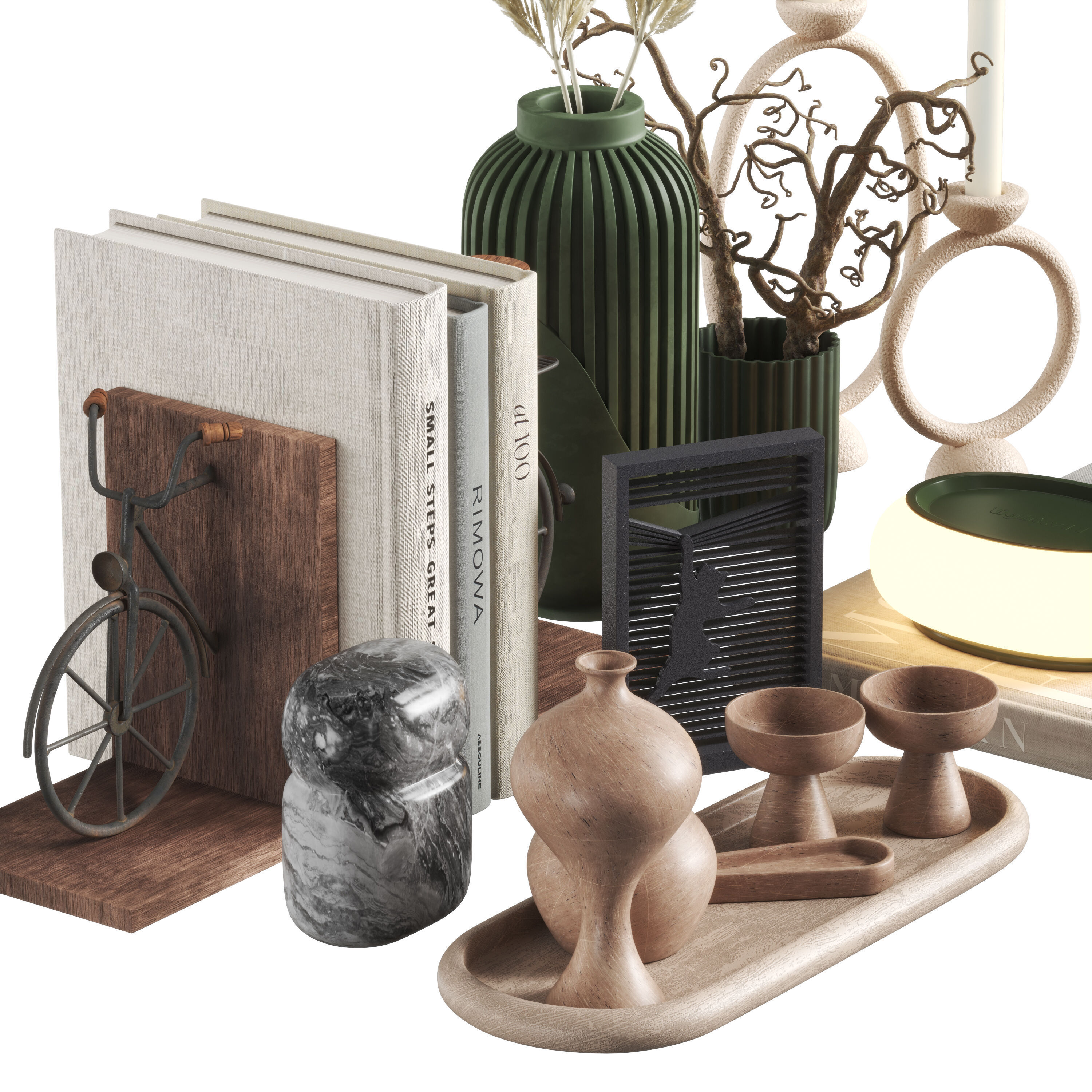 Decorative set 13 3D model_4