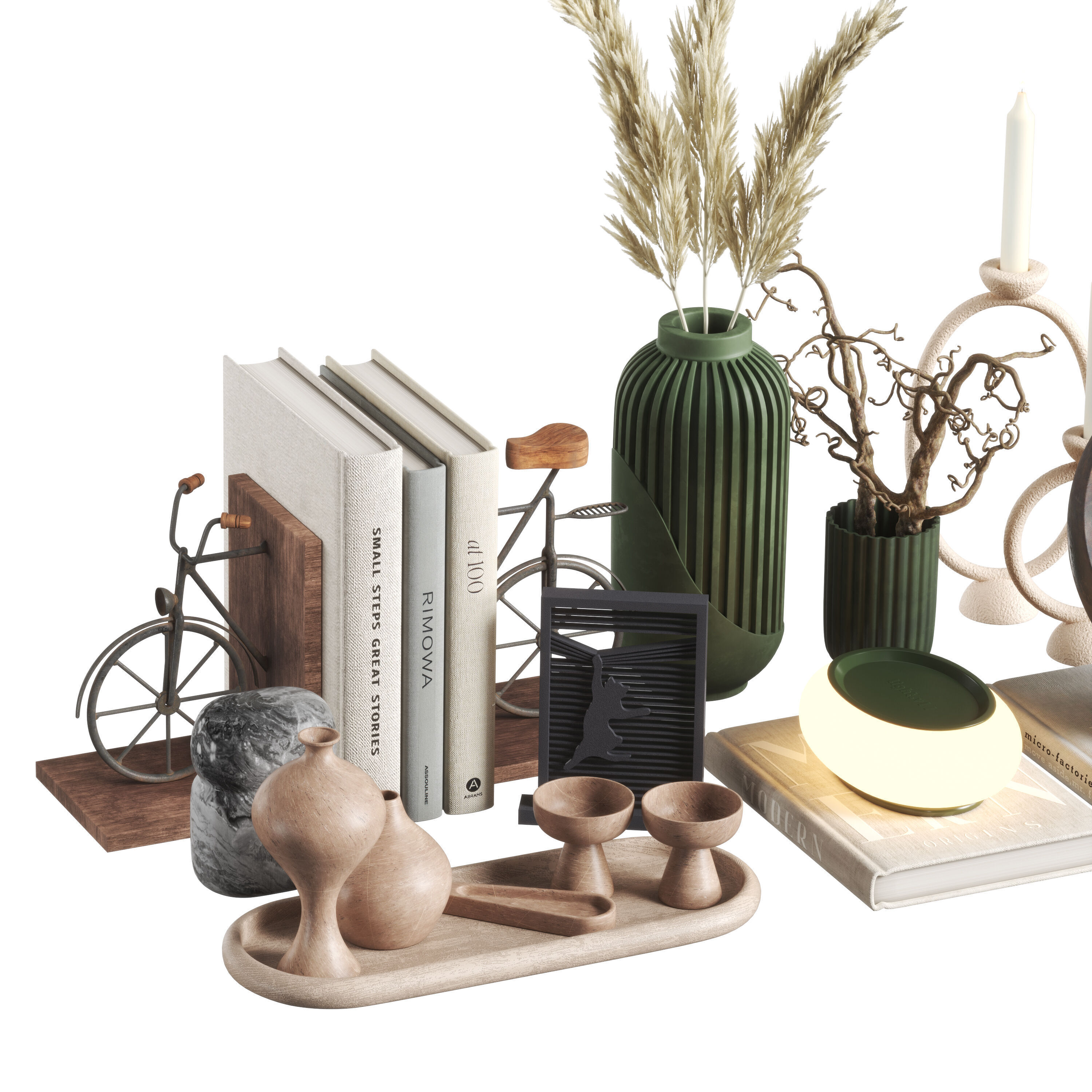 Decorative set 13 3D model_2