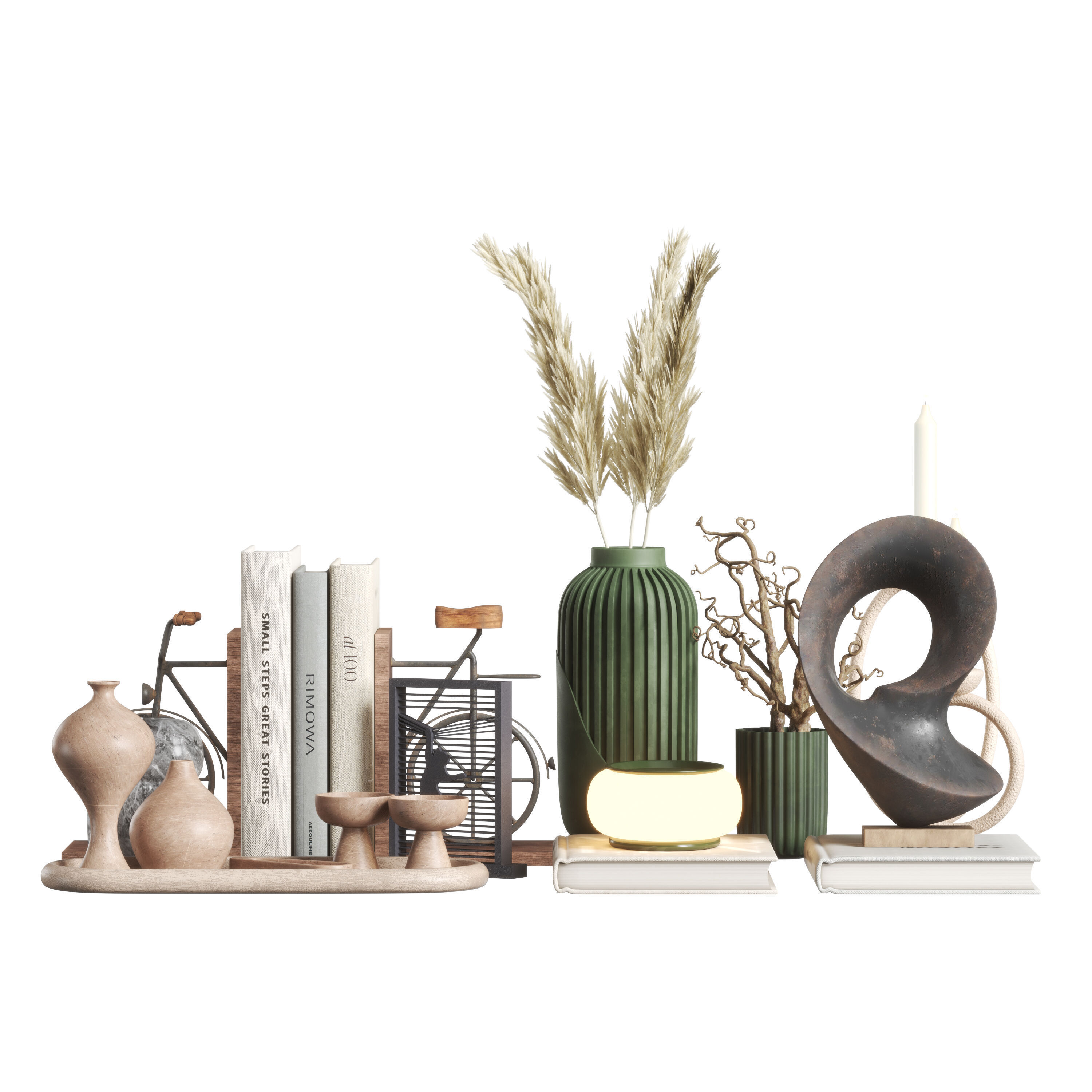 Decorative set 13 3D model_1