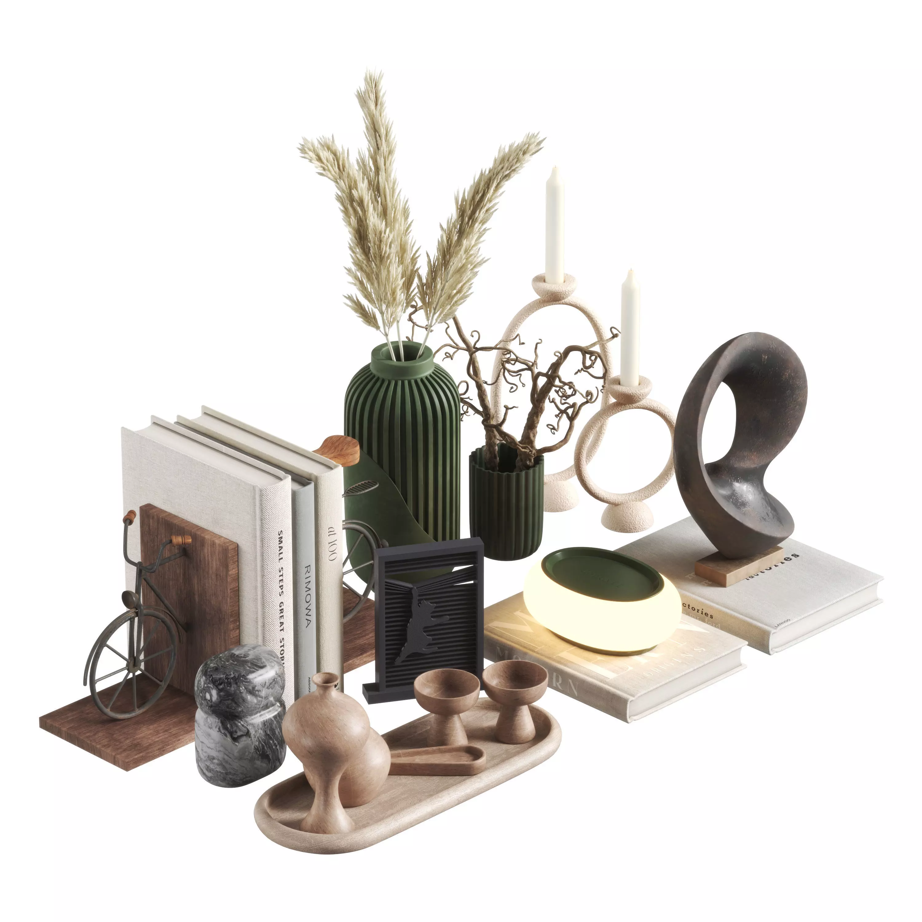 Decorative set 13 3D model_0