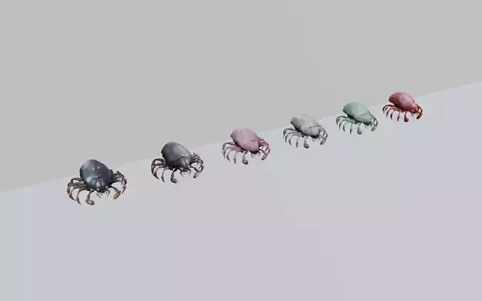 Alien Insect 3D Model pack