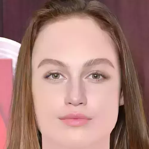 Madison Lintz Head - No Hair - Low poly head for game