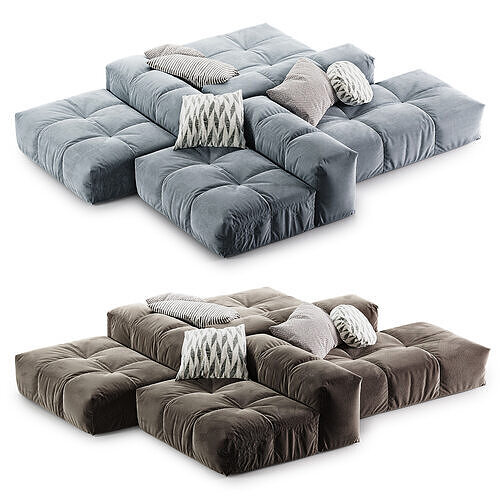 Pixel Sofa by sabaitalia 3D model 3