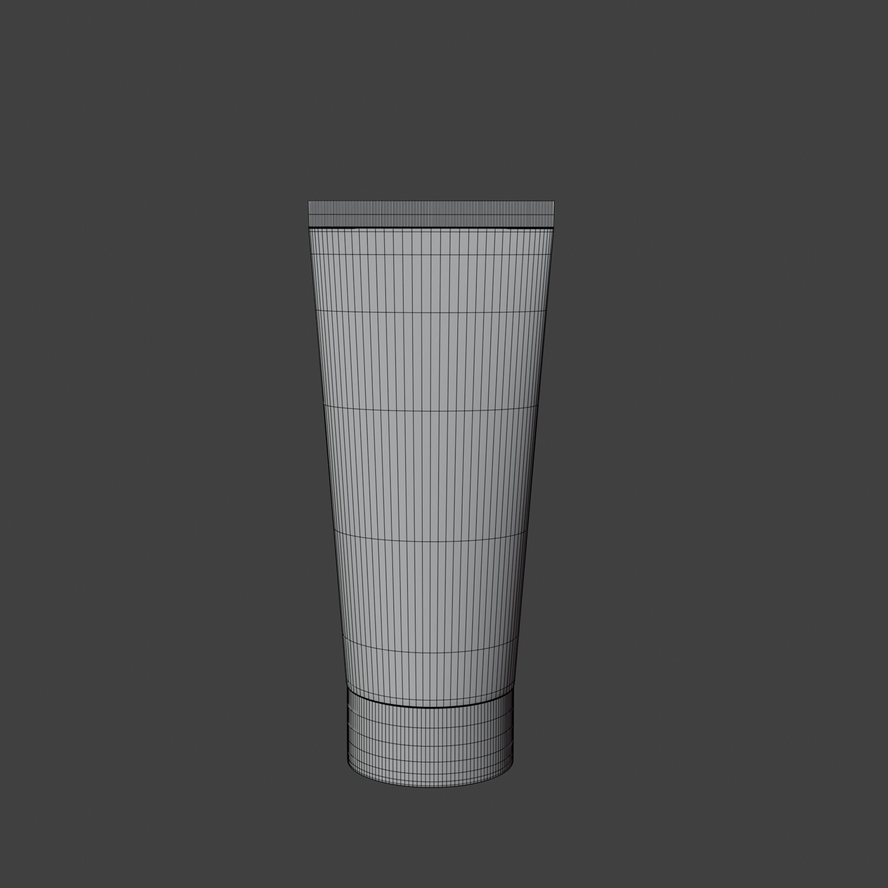 Cosmetic Tube 3D Model 3D model_5