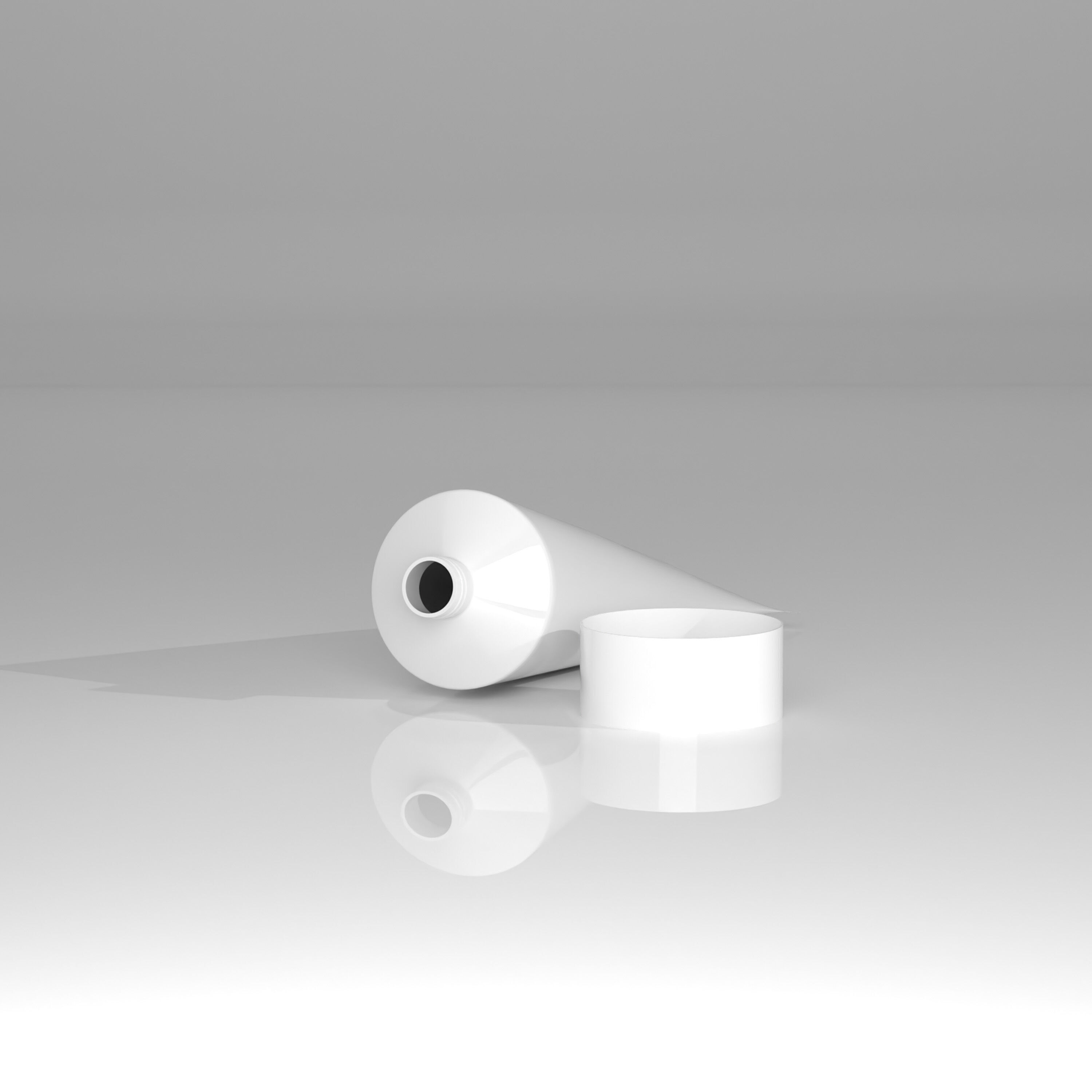 Cosmetic Tube 3D Model 3D model_3