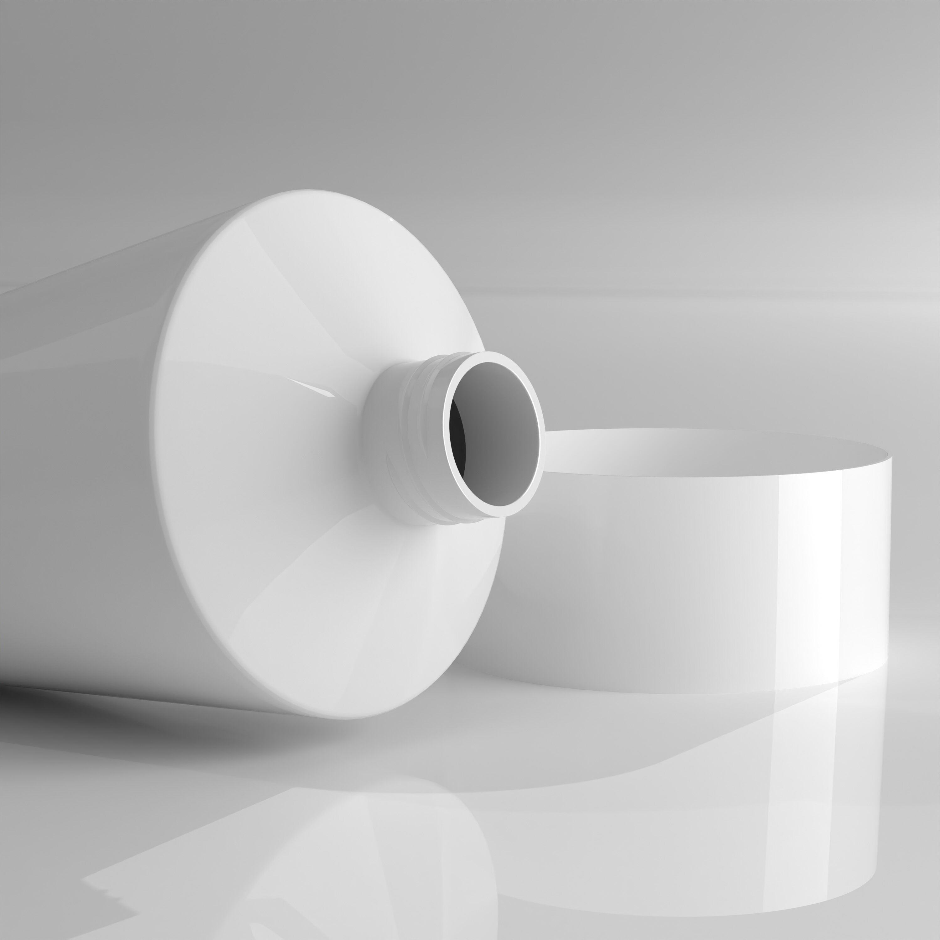 Cosmetic Tube 3D Model 3D model_4