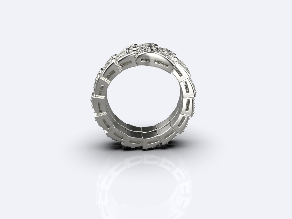 Bvlgari serpenti 3D print model_7