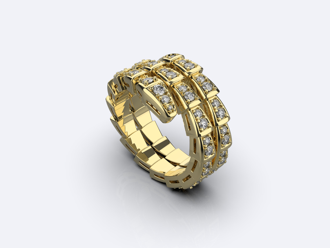 Bvlgari serpenti 3D print model_1