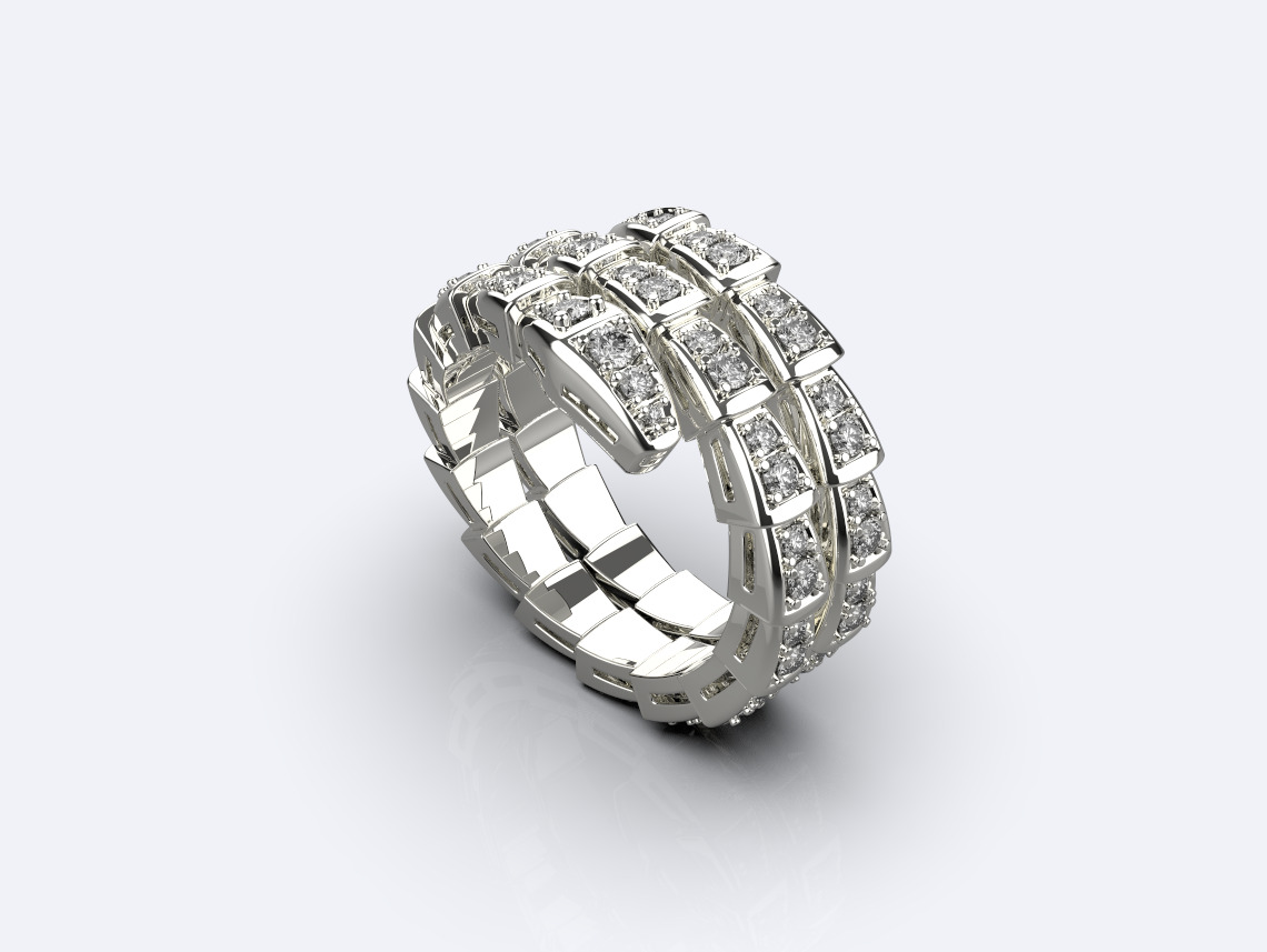 Bvlgari serpenti 3D print model_5