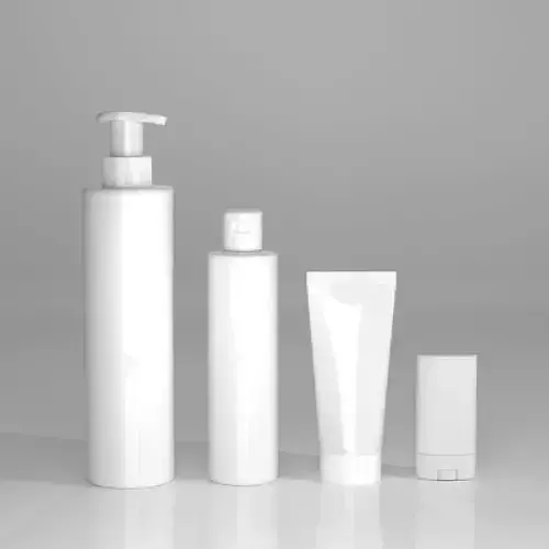 3D Cosmetic Packaging Set