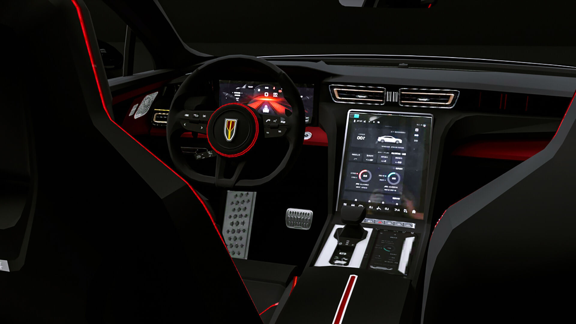 Hongqi H6 2025 3D model_5