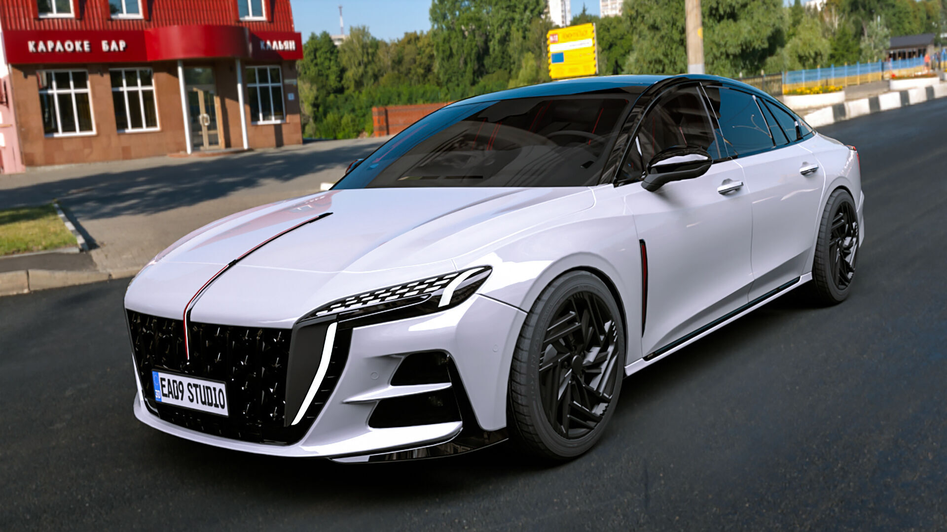 Hongqi H6 2025 3D model_3