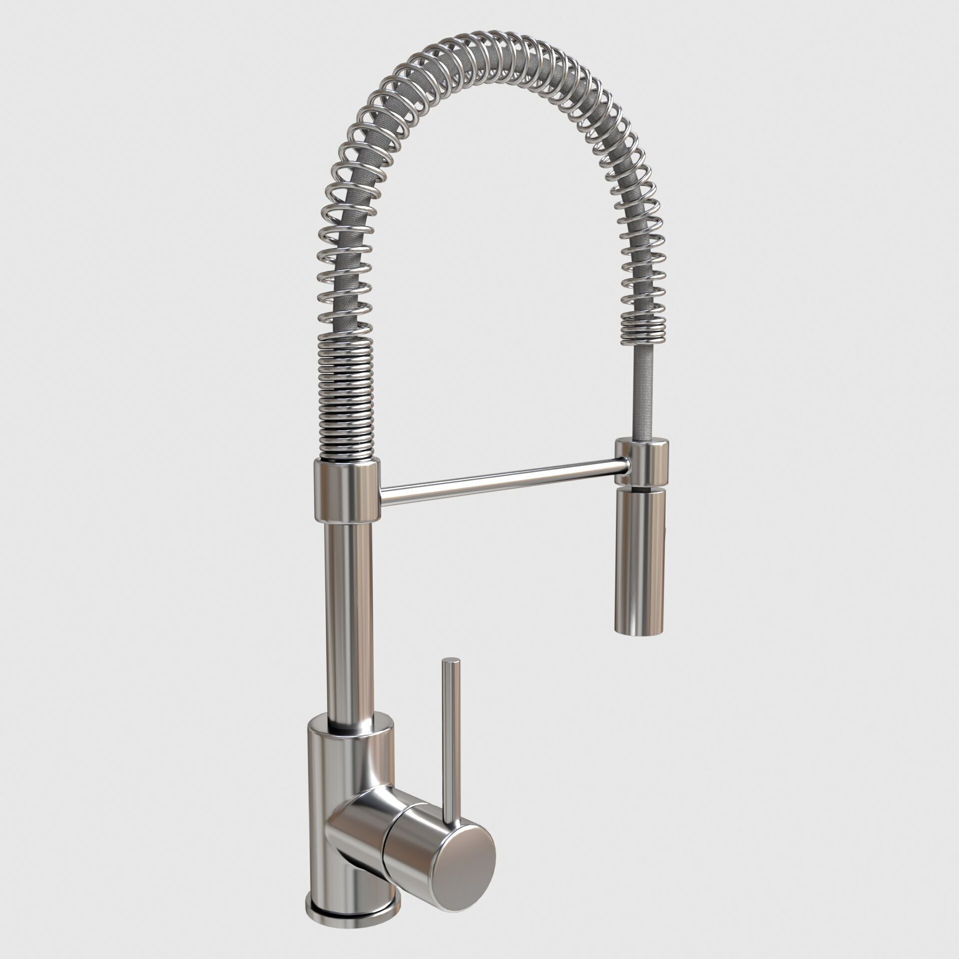 Flexible Hosepipe Tap Faucet 3D model_4