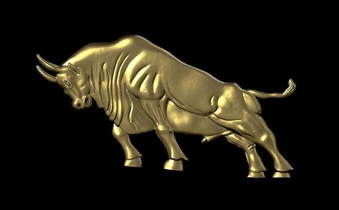 BULL PENDANT 3D print model