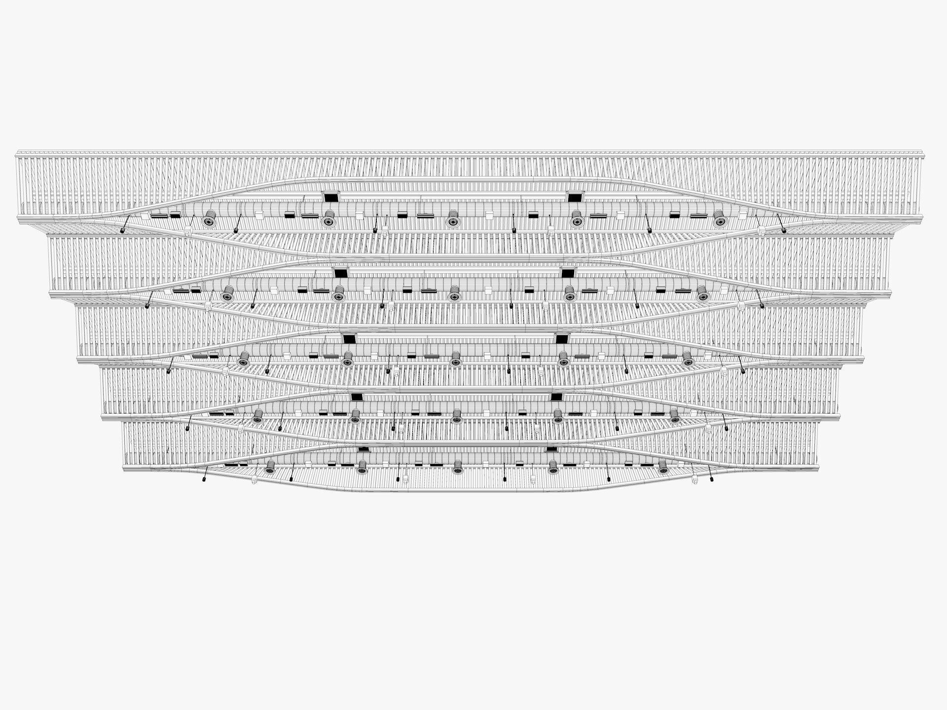 Ceiling Ventilation Pipes 11 3D model_8
