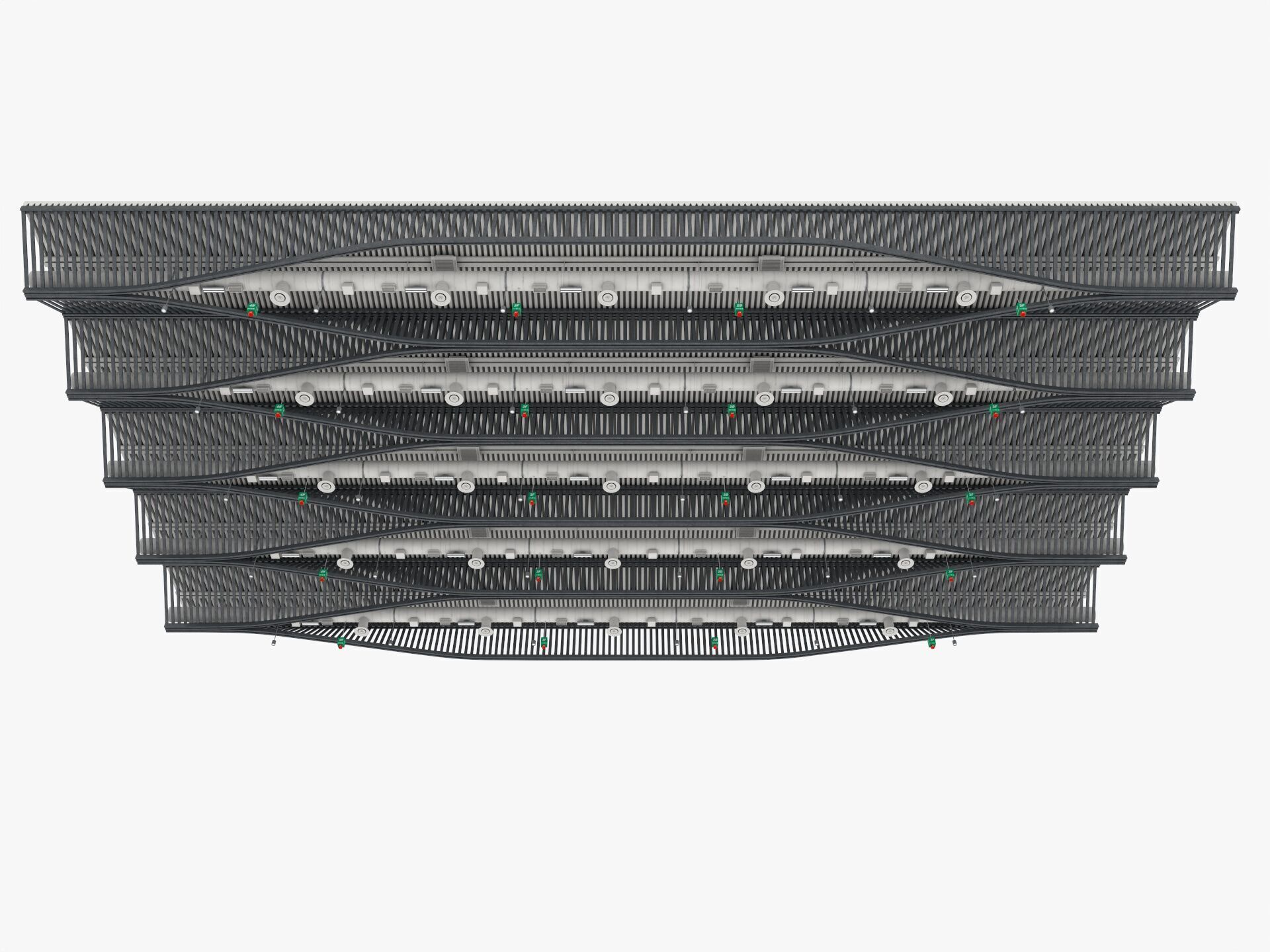 Ceiling Ventilation Pipes 11 3D model_3