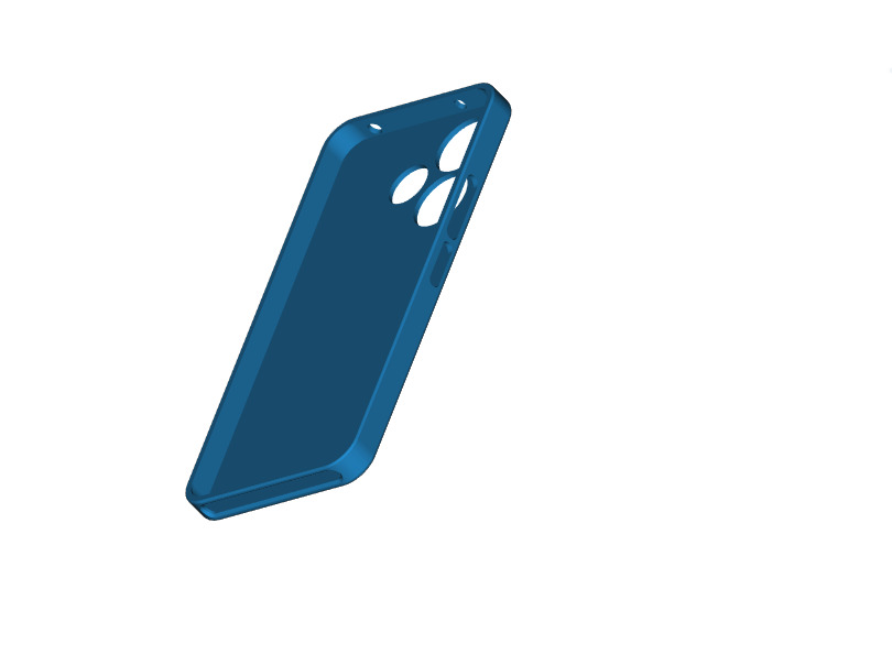 Xiaomi Redmi 13 case 3D print model_2