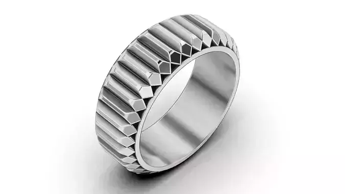 Geometric Gear Ring