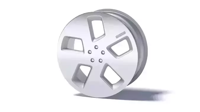 Futuristic Alloy Car Wheel NeoVortex 3D Model