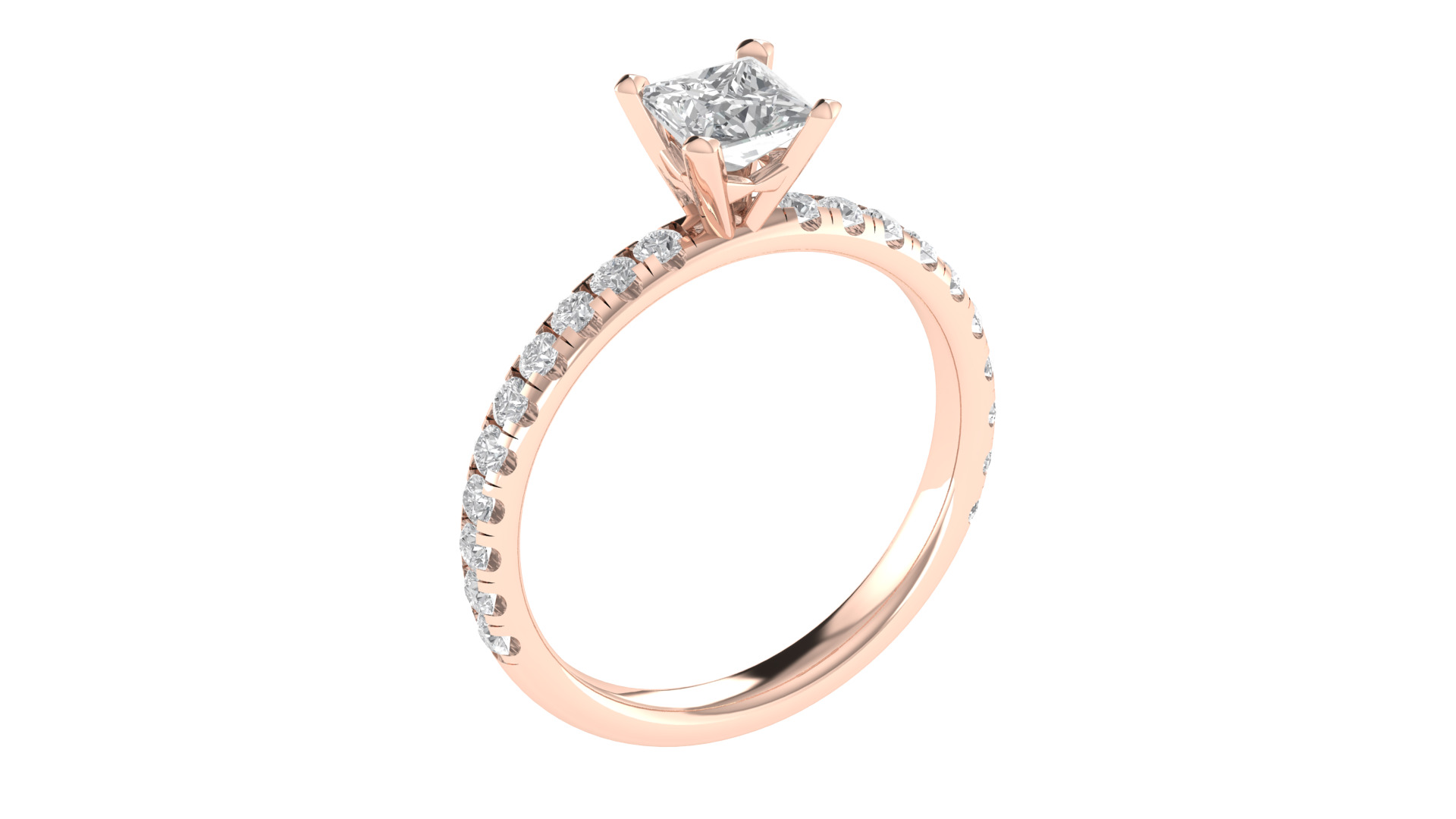 Women Ring Render 3dm STL OBJ FBX TXT Details 3D print model_5