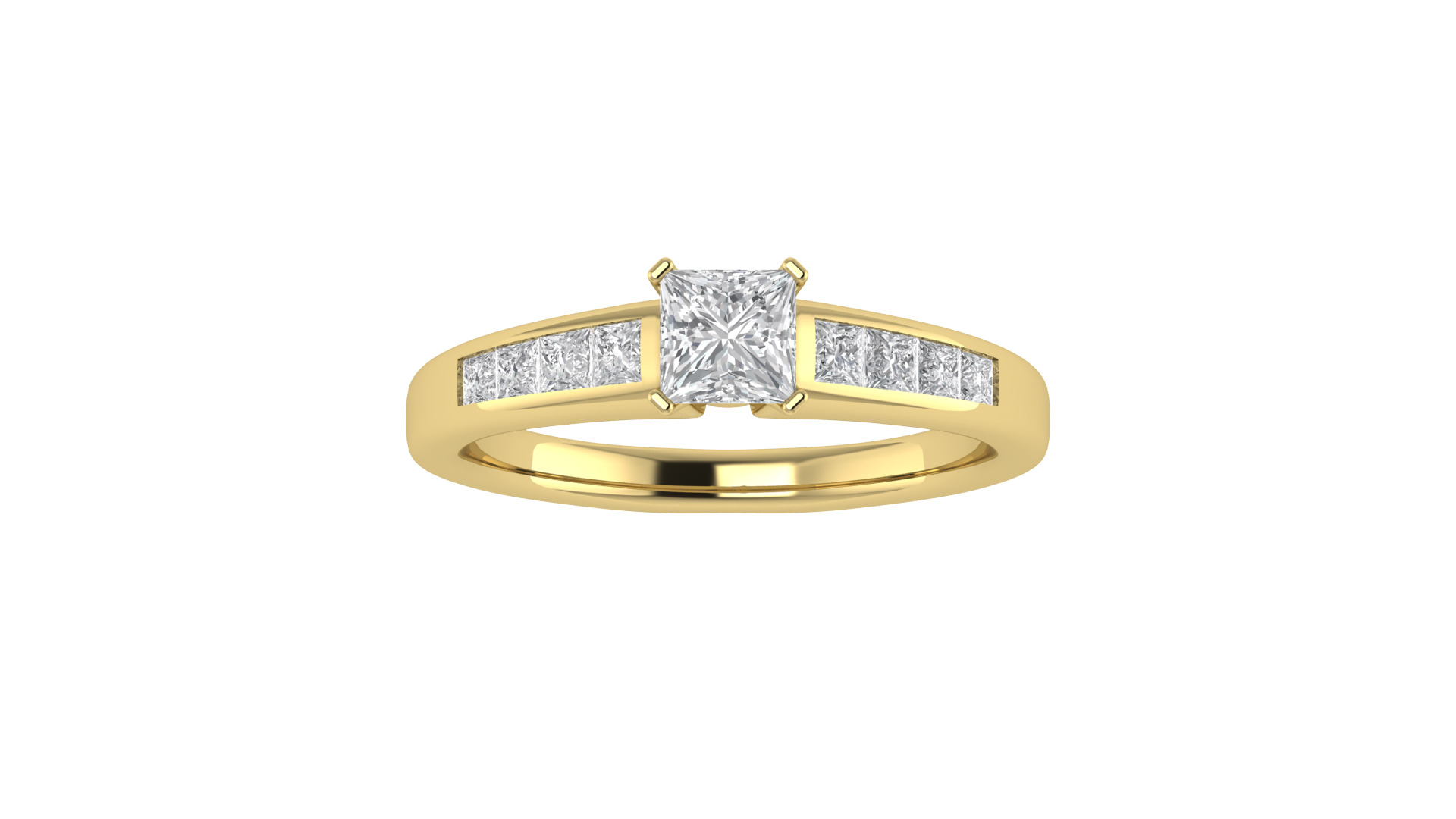 Women Ring Render 3dm STL OBJ FBX TXT Details 3D print model_3