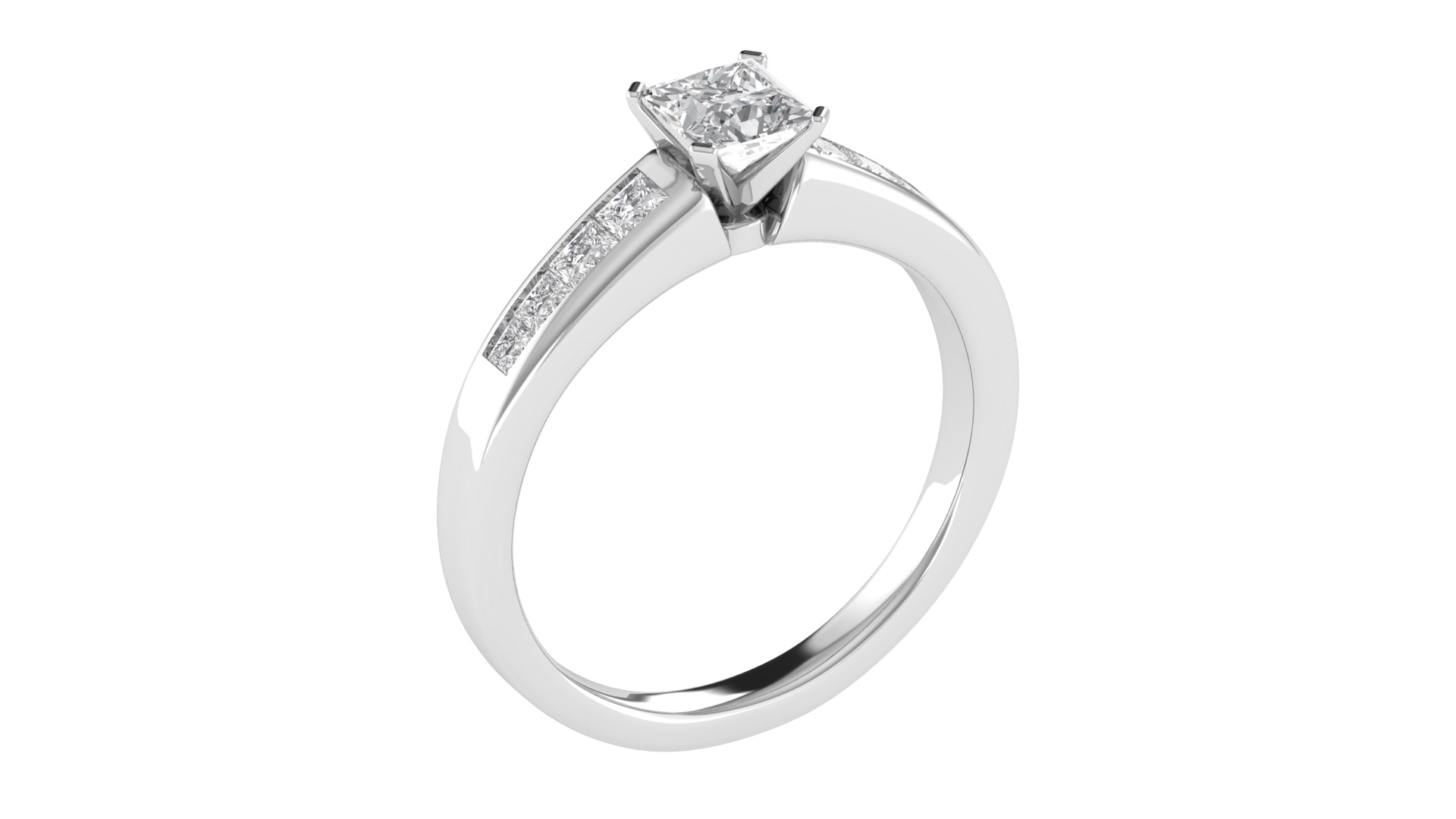 Women Ring Render 3dm STL OBJ FBX TXT Details 3D print model_5