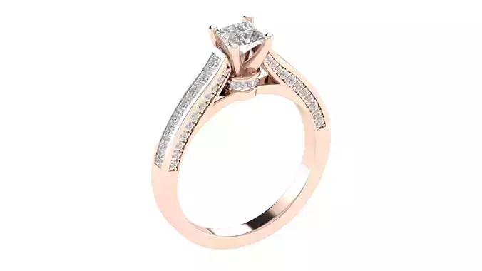 Women Ring  Render 3dm STL OBJ FBX TXT Details